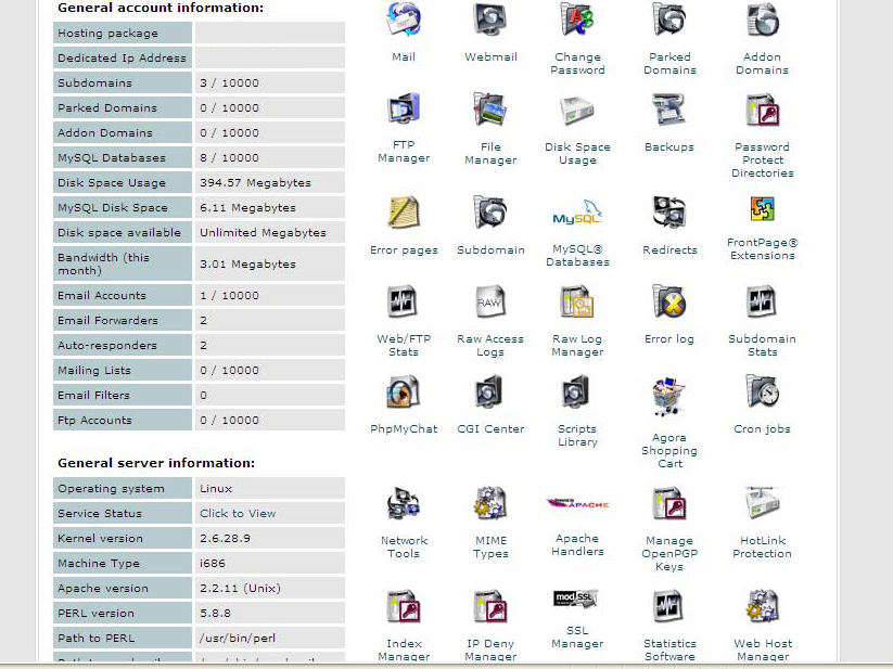 Cpanel